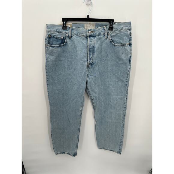 EVERLANE NWT The The Rigid Relaxed Straight Slouch Jean in Vintage // 33 - Picture 4 of 16